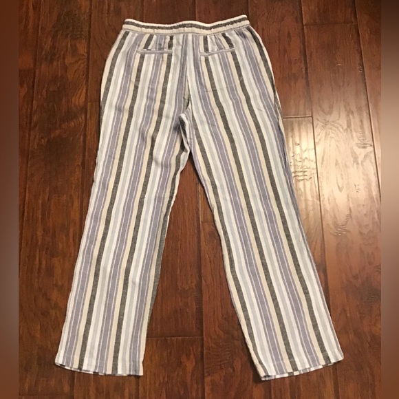 Striped Linen Pants - Picture 4 of 6